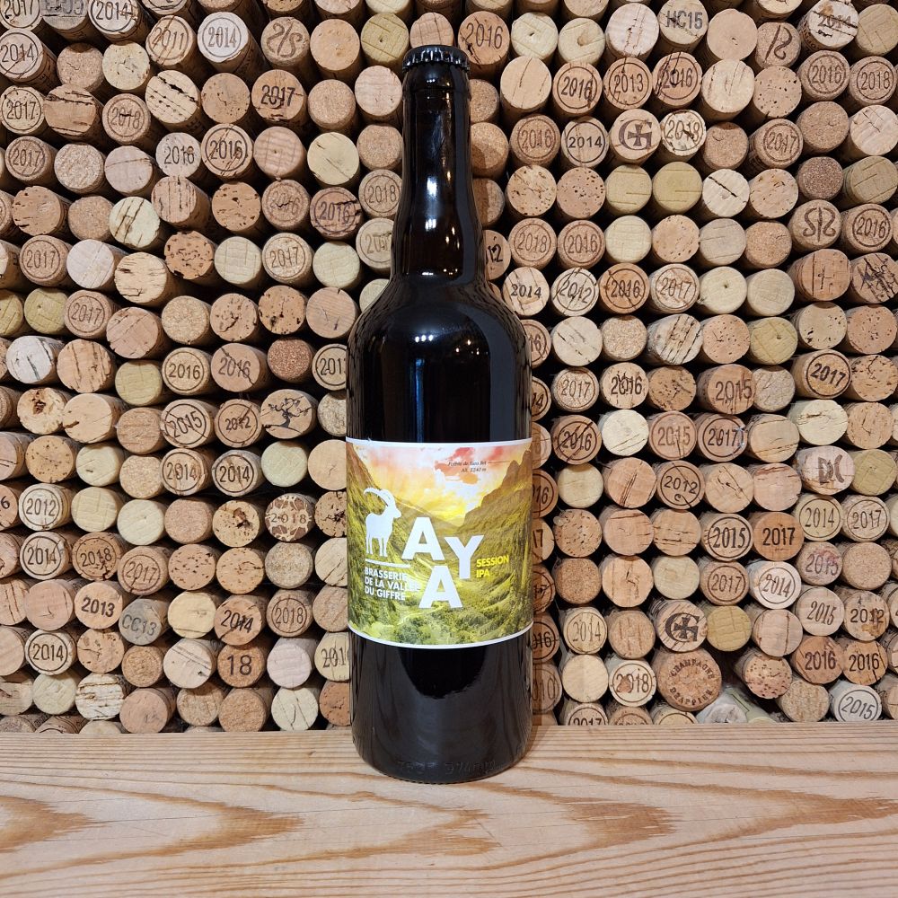 AYA Session Brasserie de la vallée du Giffre 75cl