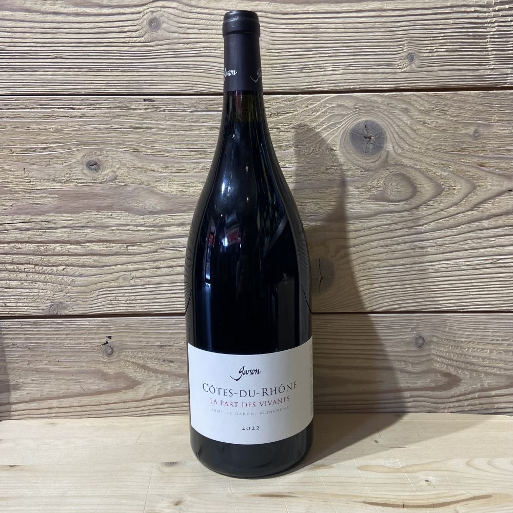 Magnum Côtes du Rhône Part des Vivants Garon 2024 150cl
