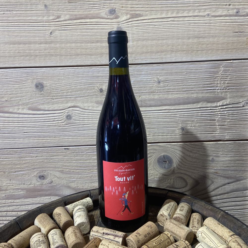 Rouge Tout vit' Sylvain Ravier 2024 75cl