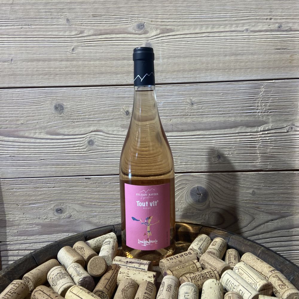 Rosé Tout vit' Sylvain Ravier 2022 75cl