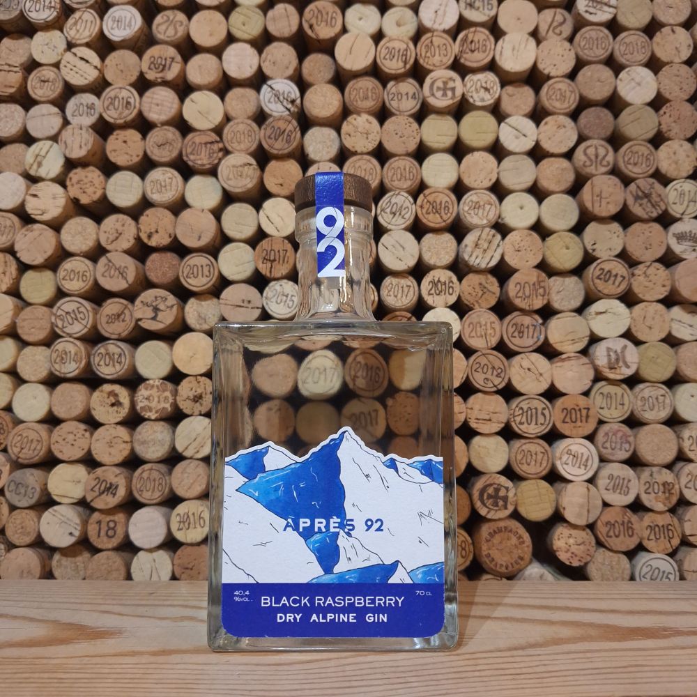 Dry Alpine Gin Framboise Noire Après92 70cl