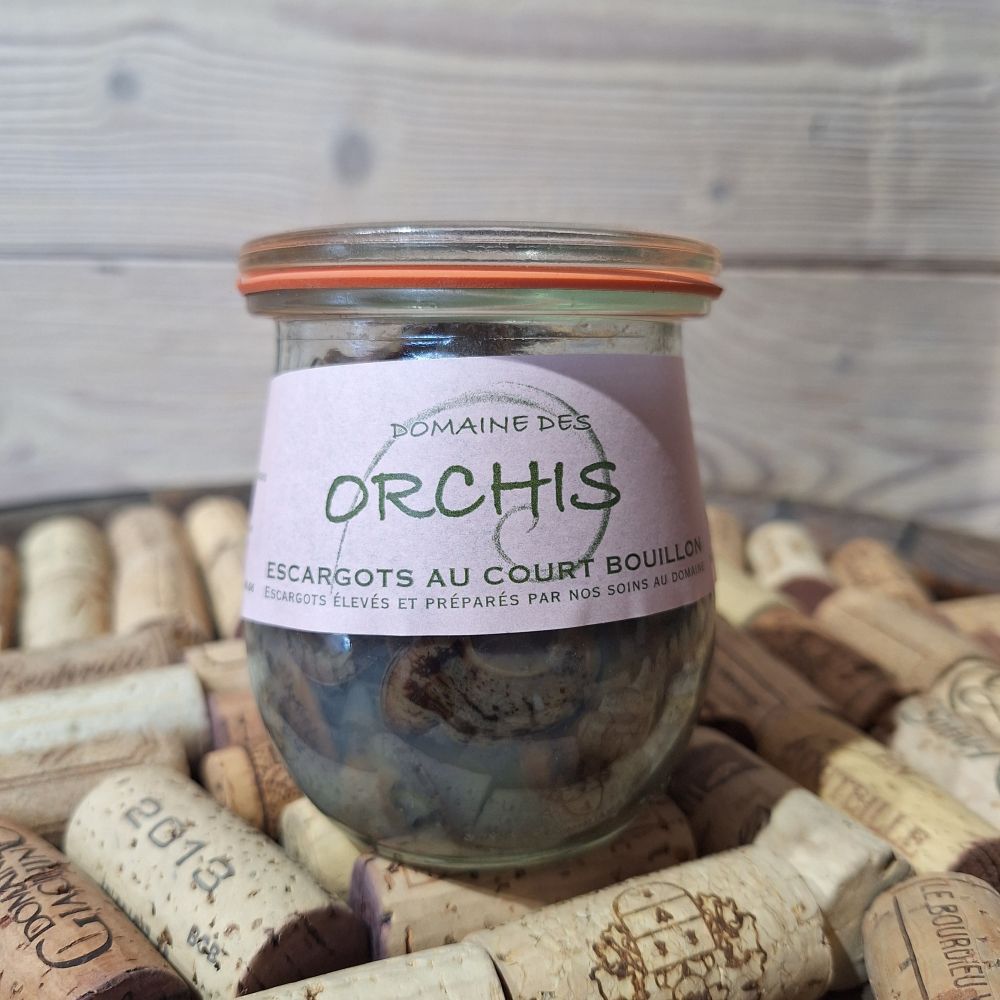Escargots au court bouillon - Orchis -120g