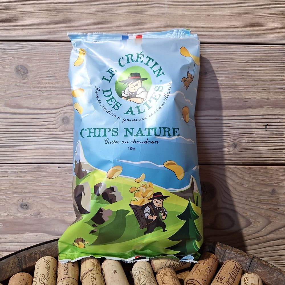 Chips natures - cretin des alpes - 125g