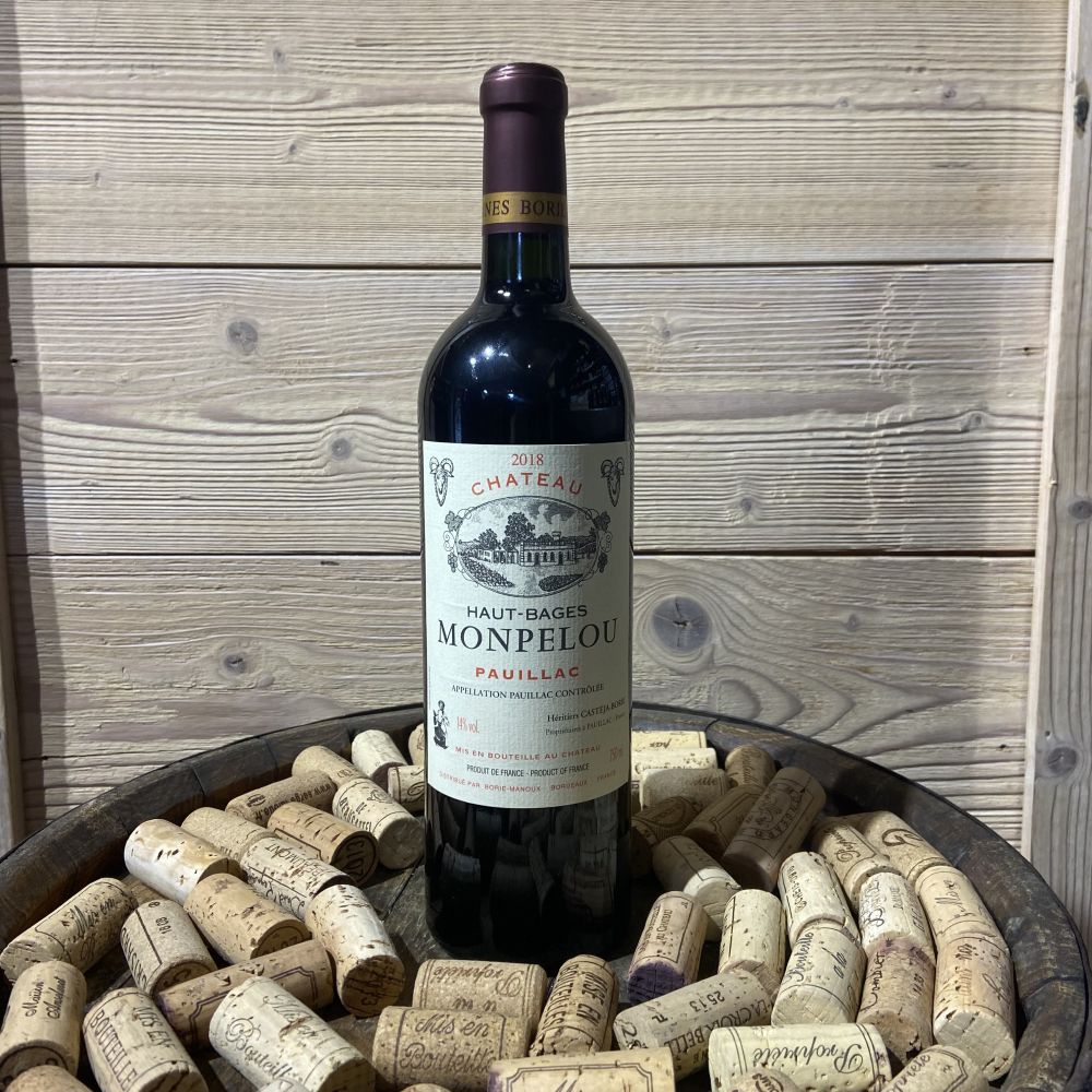 Pauillac Haut Bages Monpelou 2018 75cl