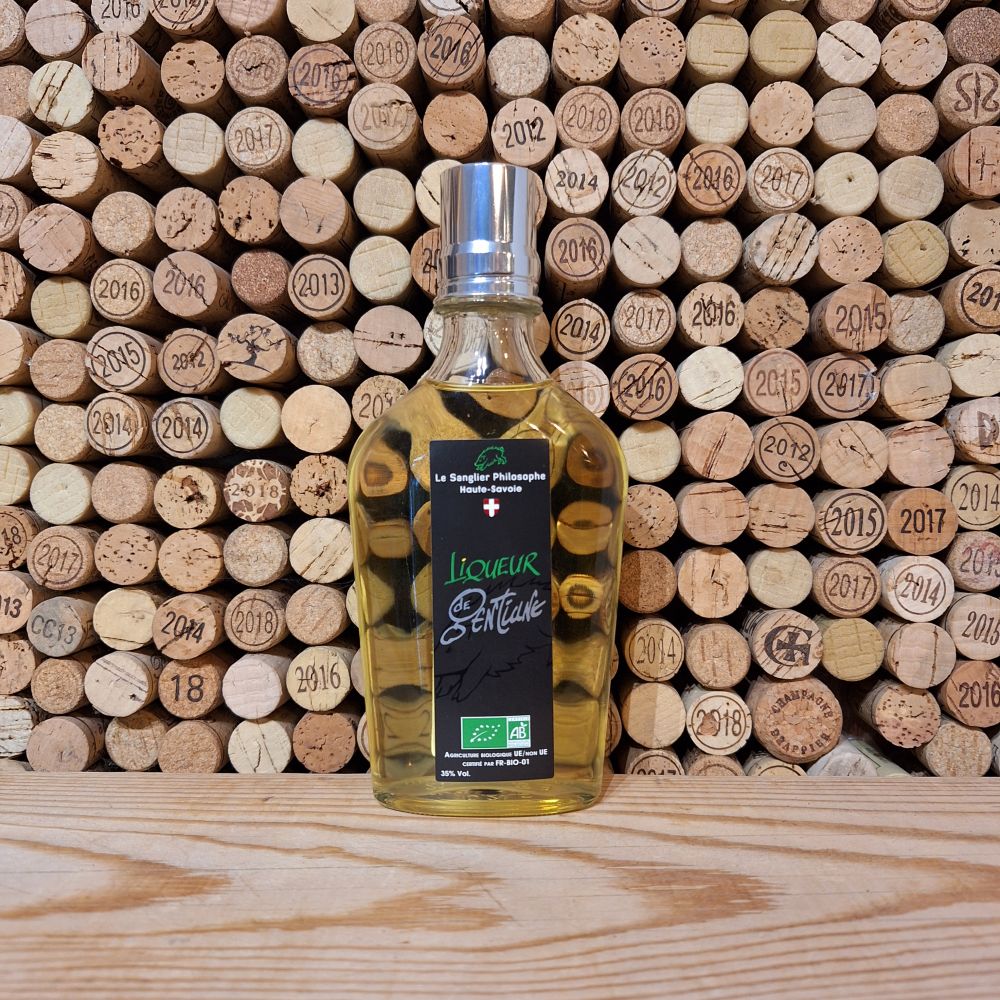 Flasque Gentiane Sanglier Philosophe 20cl