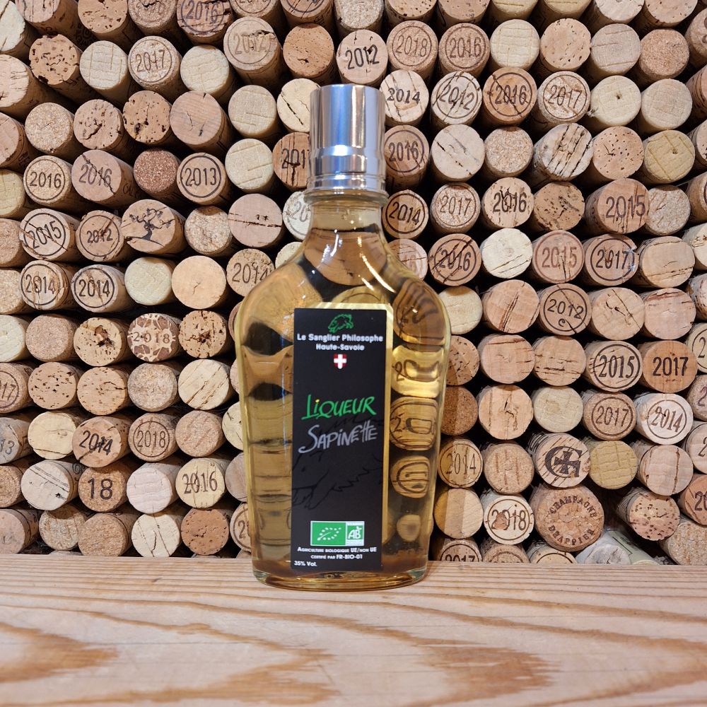 Flasque Sapinette Sanglier Philosophe 20cl