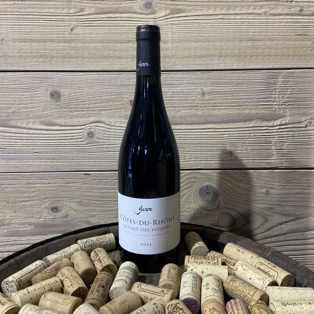 Côtes du Rhône Part des Vivants Garon 2023 75cl