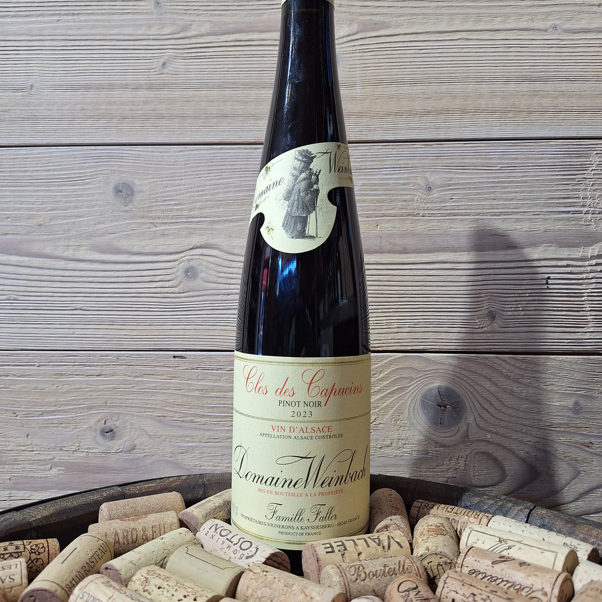 Clos des capucins Pinot Noir Weinbach 2023 75cl