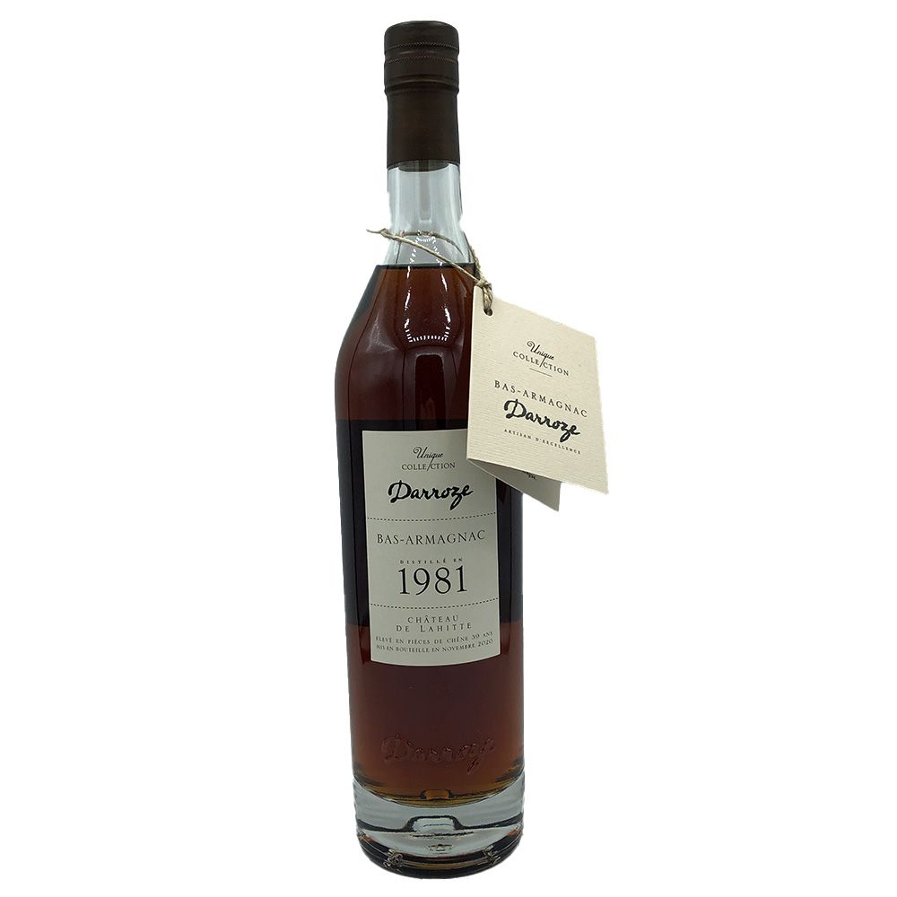 Bas Armagnac Domaine Lahite Darroze Spiritueux 1981
