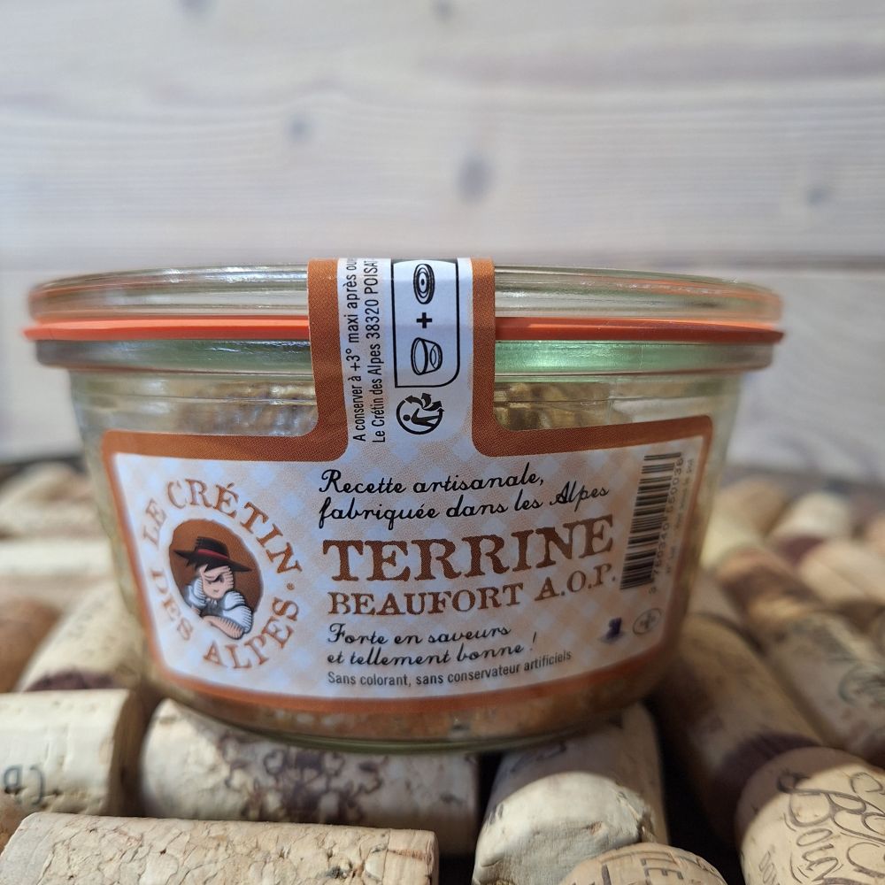 Terrine Beaufort - cretin des alpes -180g-